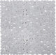 Tappetino doccia antiscivolo Differnz lapis 54x54 cm grigio