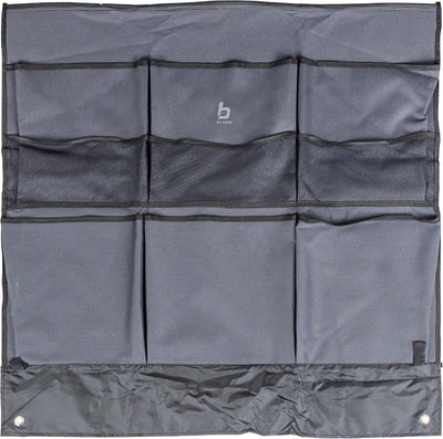 Bo-camp - organizer con ruote - quadrato - 9 scomparti
