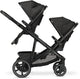 Cochecito dúo Deryan evy v2 - ampliable - asiento extra - negro