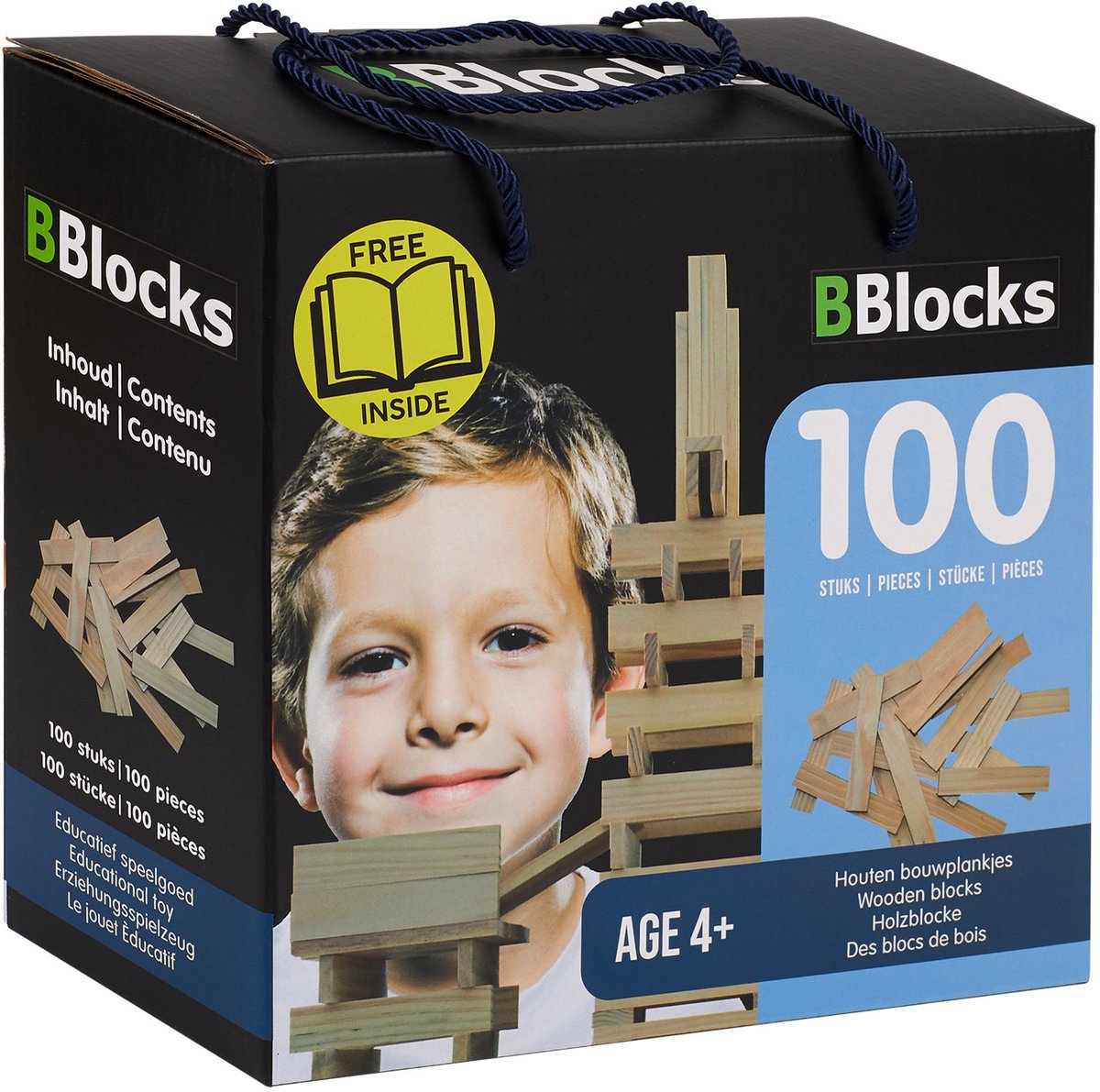Blocks Building Boards en blanco, 100dlg.