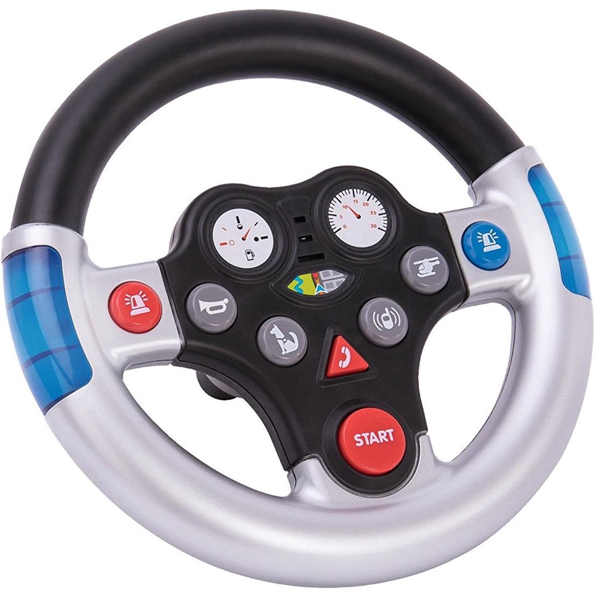 Big playing steering wheel with rescue sounds