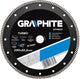 Graphite serie - diamantdoorslijpschijf - 230 mm - turbo super dun