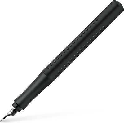 Penna stilografica Faber-Castell - impugnatura 2011 - pennino m - nera - fc-140901