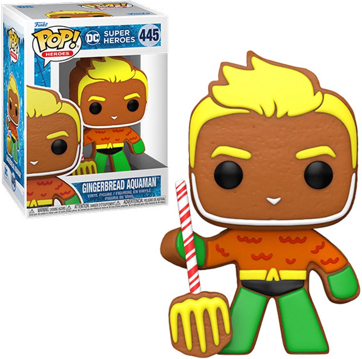 Figura da collezione DC Comics Funko Aquaman Vacanze 2022 Pop! eroi aquaman 9 cm multicolori