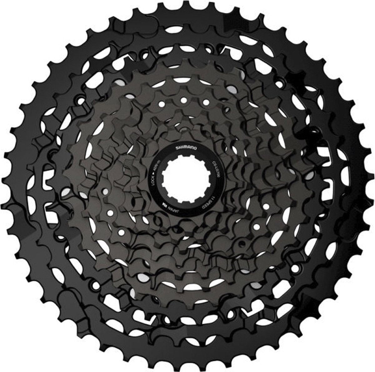 Shimano Cassette Segnali 11V 11-45T CS-LG700 NERO