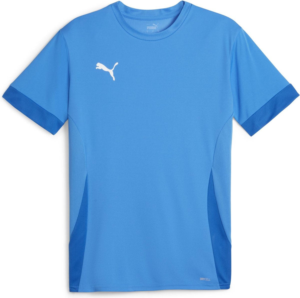 Puma teamgoal matchday jersey heren sportshirt - electric blue lemonade- white- team royal