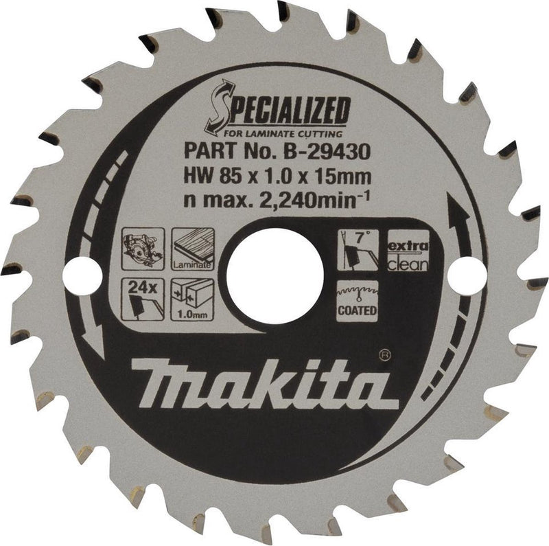 Hoja de sierra circular laminada Makita b-29430
