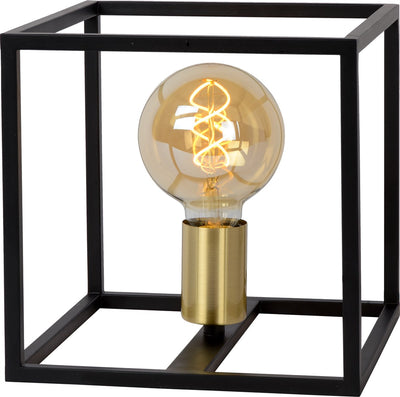 Lucide ruben - table lamp - 1xe27 - black