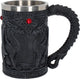 Nemesis now - boccale di birra con ala nera nera