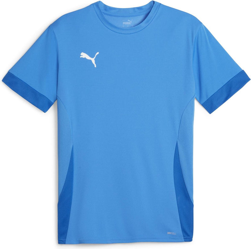 Puma teamgoal matchday jersey jr unisex sportshirt - electric blue lemonade- white- team royal