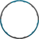 Avento fitness hoelahoop - 1.5 kg - blauw grijs - diameter 100 cm
