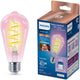 Philips smart lighting - filamento edison - illuminazione smart LED - luce colorata e bianca - e27 - trasparente - 40w - wi-fi