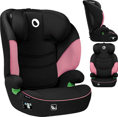 Lionelo Lars - i-size car seat 100-150 cm - forward-facing (fwf) - attachment with car seat belt - headrest with memory foam - 10 height positions - wide seat with EPE foam - removable backrest - washable cover