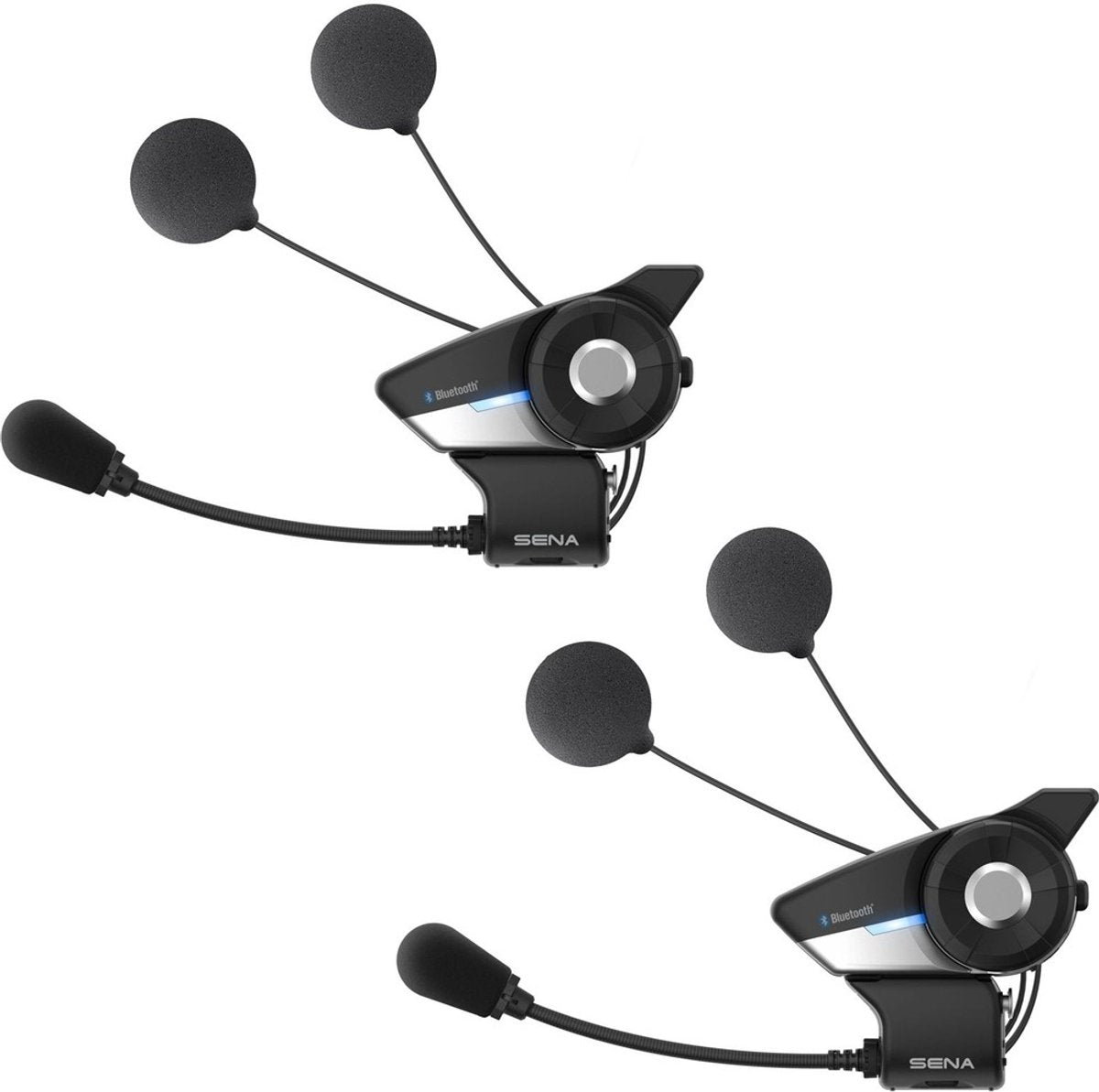 Sena motorcycle 20s evo double set, model 2021 communication systems