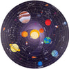 Sistema solare puzzle di bigjigs round, 39 cm