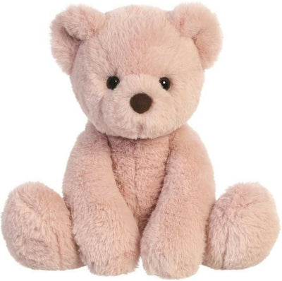 Orsacchiotto di peluche Aurora - Eco Nation - rosa - 28 cm - tema animali della foresta