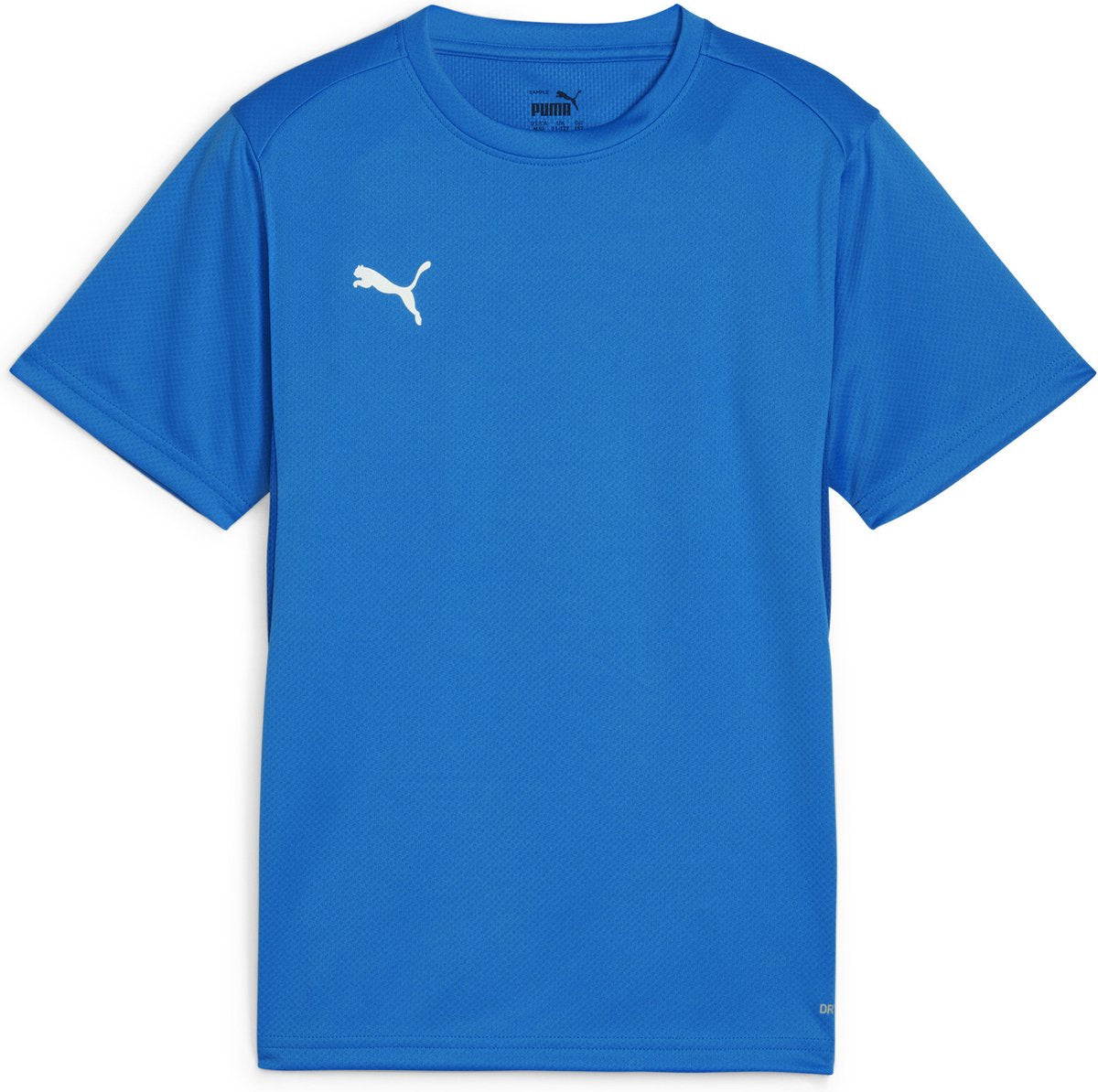 Puma teamgoal jersey jr jongens sportshirt - electric blue lemonade- white- team royal