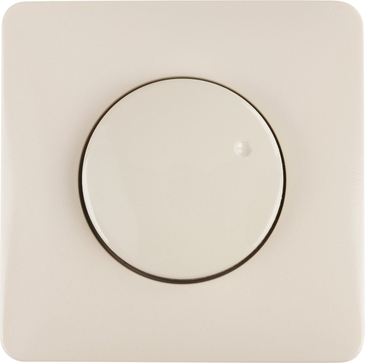 Placa central Peha con pulsador para dimmer