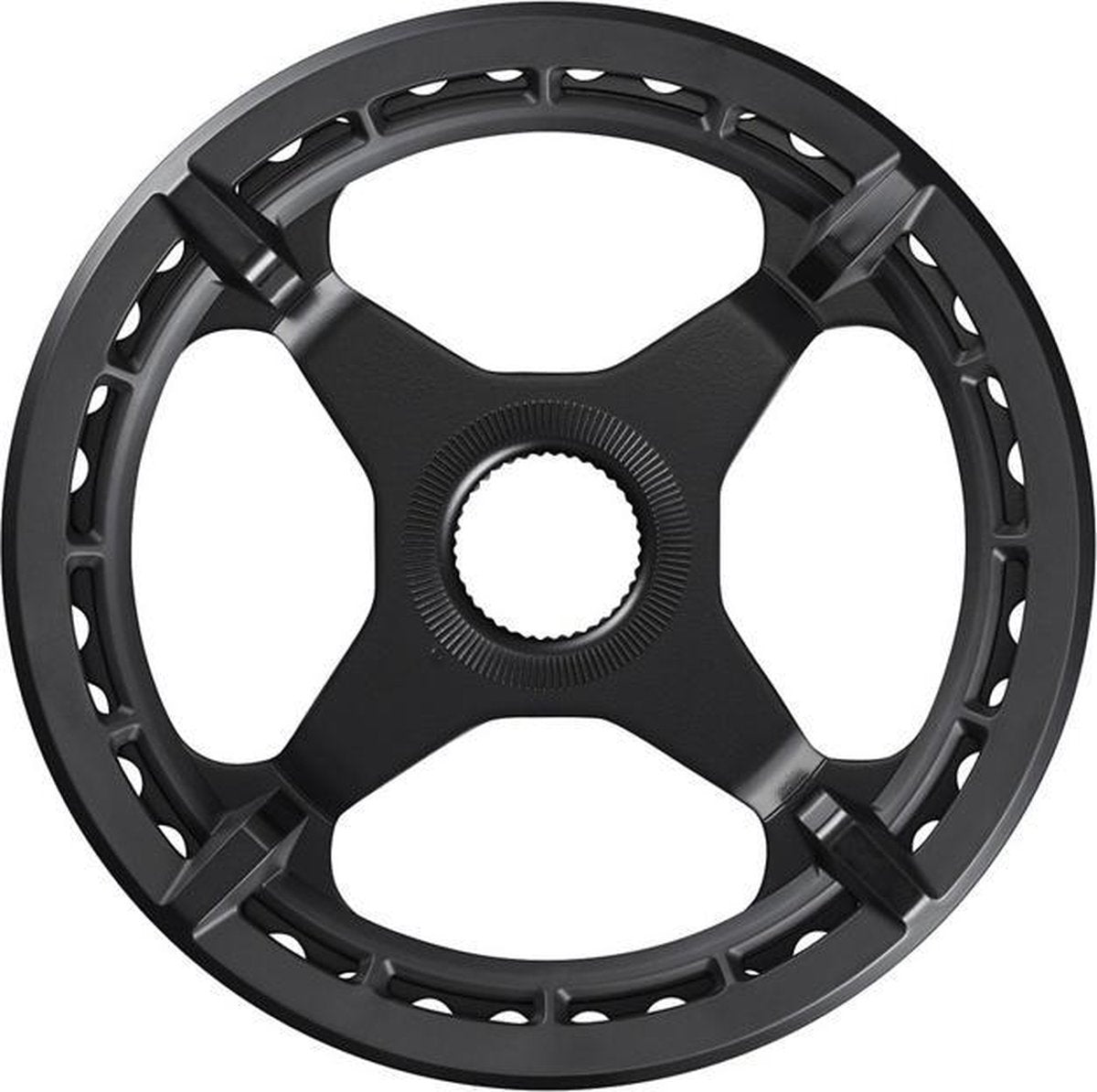 Corona Shimano Steps sm-cre50 38t nera con copricatena