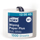 Tork 130045 advanced wiper 420 perform. 2-lgs wit 510 mtr x 24 cm pak à 1 rol 1500 vel (130045)
