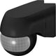 Orno pir bewegingsmelder - bewegingssensor led - verstelbaar - cornermount - 220 ° detectie - ip44 - zwart