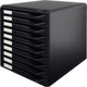 Cassettiera Leitz con 10 cassetti - nera