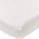 Lenzuolo con angoli per culla Meyco Baby - bianco - 40x80 cm