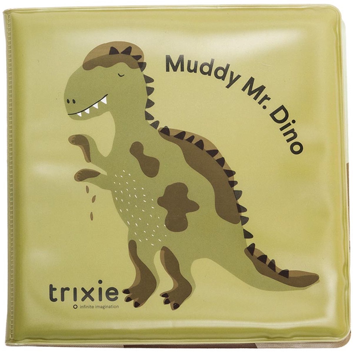 Libro da bagno Trixie con colori cangianti - Il signor Dino è sporco