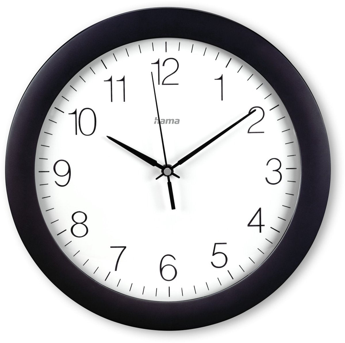Orologio da parete Hama - Tenerife - DCF radiocontrollato - nero