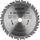 Wolfcraft - lama per sega circolare 160x16mm 160x20mm - 20 denti hm - tagli rapidi e grossolani - 6733000