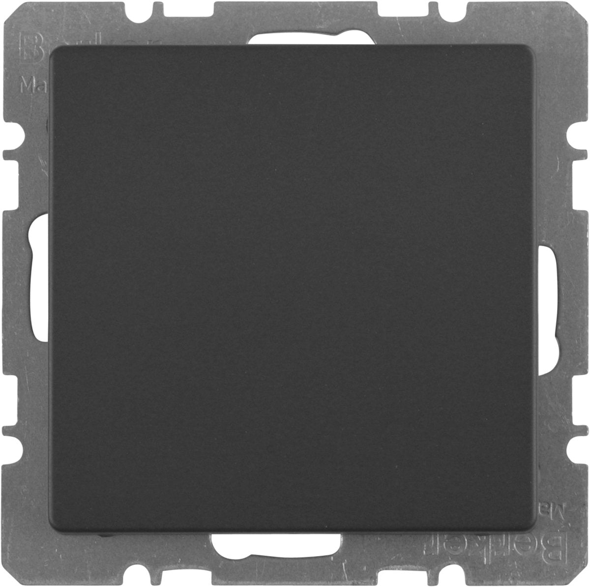 Placa ciega Berker q1 - incorporada - antracita