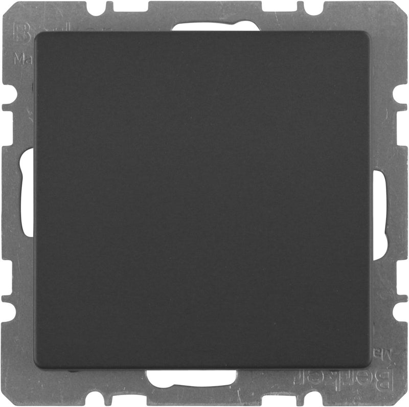 Piastra cieca Berker q1 - da incasso - antracite
