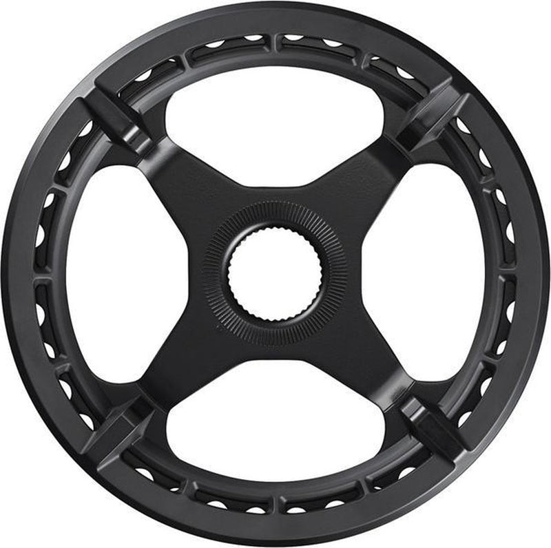 Pasos de plato Shimano sm-cre50 38d negro con protector de cadena