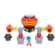 Jakks Sonic - Riesen Eggman Robot Battle Toy Set 23 cm con figura Sonic da 6 cm