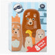 Bambole matryoshka in legno a piede orso