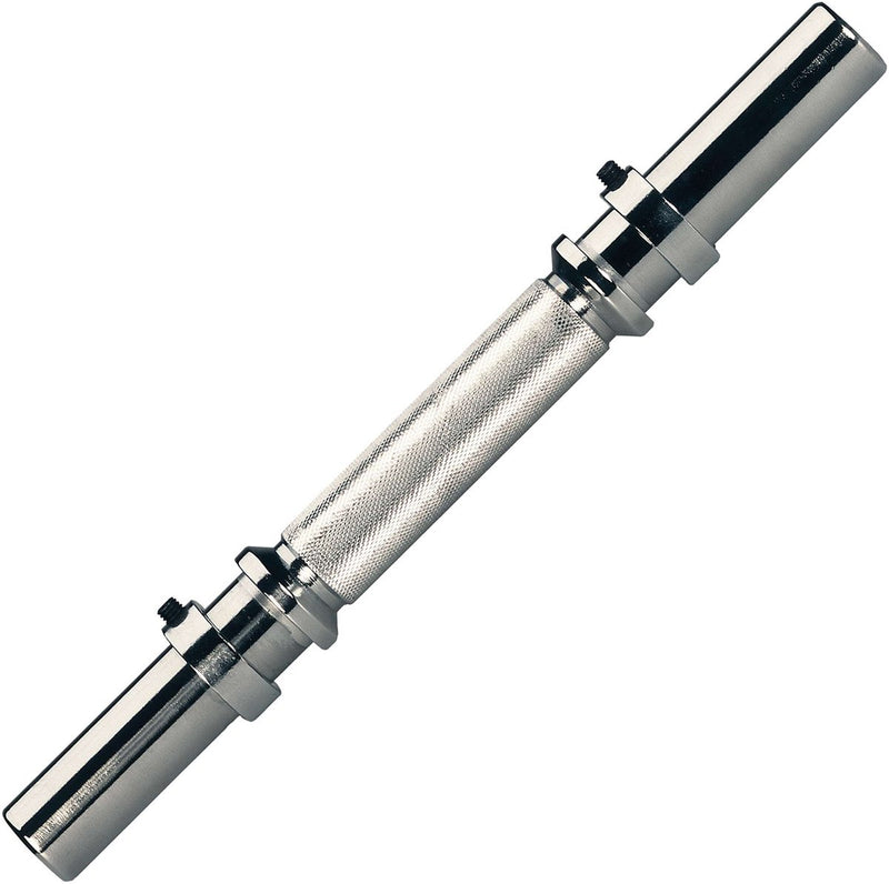Tunturi halterstang - met inbussluiters - 36cm - 30mm diameter - incl. gratis fitness app
