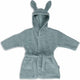 Jollein - Accappatoio per bambini in spugna 1-2 anni - Accappatoio per bambini con cappuccio - Verde acqua