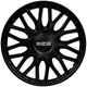 Tapacubos Sparco roma 16 pulgadas negro - 4 piezas