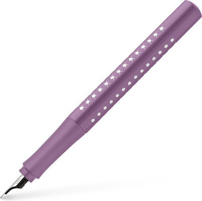 Penna stilografica Faber-Castell - impugnatura scintillante - m - viola - fc-140877