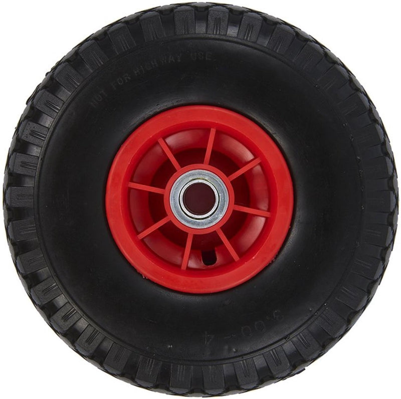 Llanta de plástico Proplus con rueda delantera y neumático de PU 260x85mm