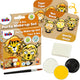 Set trucco per feste Klein Toys 'tiger bee' - tre compresse di vernice in nero, giallo e bianco - certificato secondo ISO 16128 - multicolore
