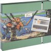 Nassau fine art schilderen starterset acrylverf 21pcs - hobbyverf met penselen - acrylverf tubes - giftset