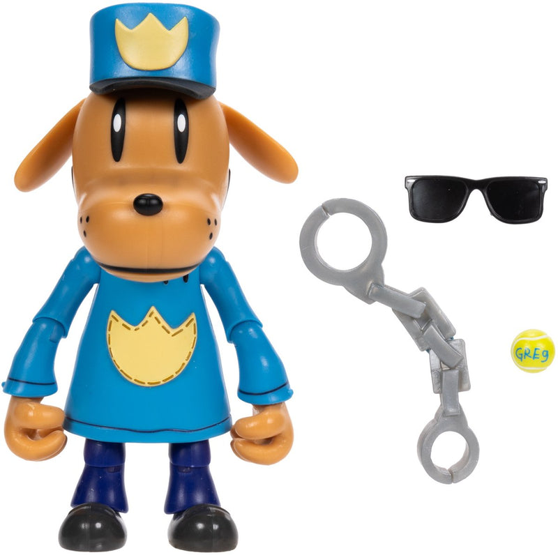 Jakks perro hombre 13cm figura perro hombre