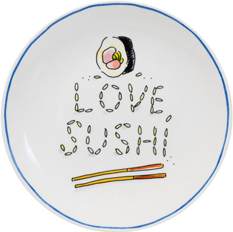 Blond Amsterdam, sushi: plato 18 cm love