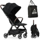 Buggy Deryan Air - buggy aereo - 8 kg - borsa integrata - nero