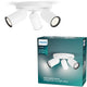 Philips LED Philips Pongee surface-mounted spotlight - 3-light - white