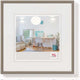 Walther new lifestyle - cornice in plastica - misura foto 30x30 cm - acciaio