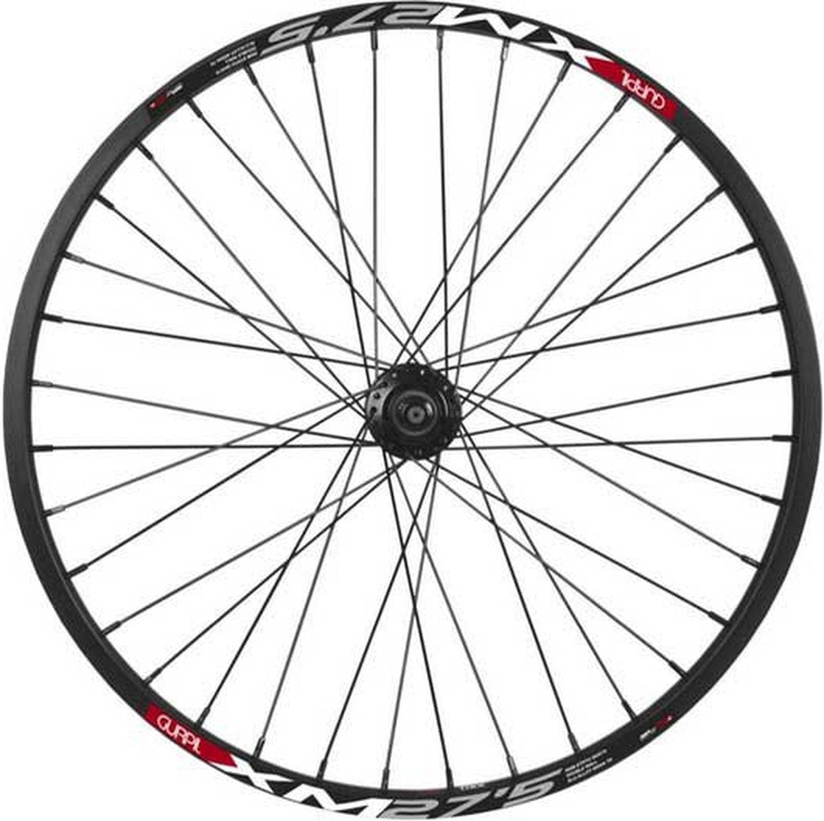 Gurpil xm m475 27.5´´ 6b disc mtb rueda trasera negra 9 x 135 mm shimano sram hg