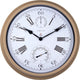 Giacinto Nexttime – orologio da parete – 40,5 cm – metallo – marrone – resistente alle intemperie