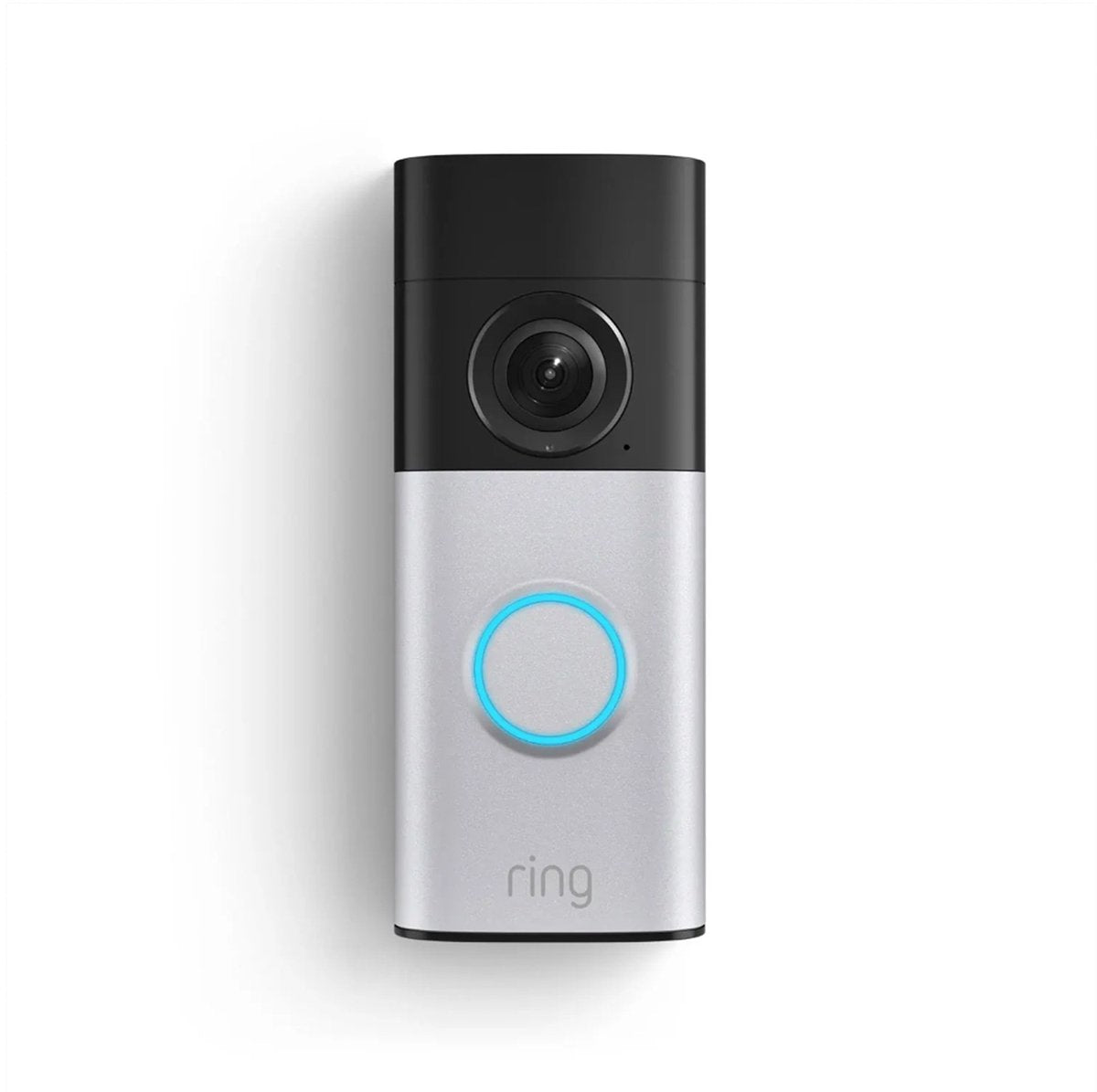 Videocitofono filare Ring plus - nichel satinato - connessione fissa - retinale 2k
